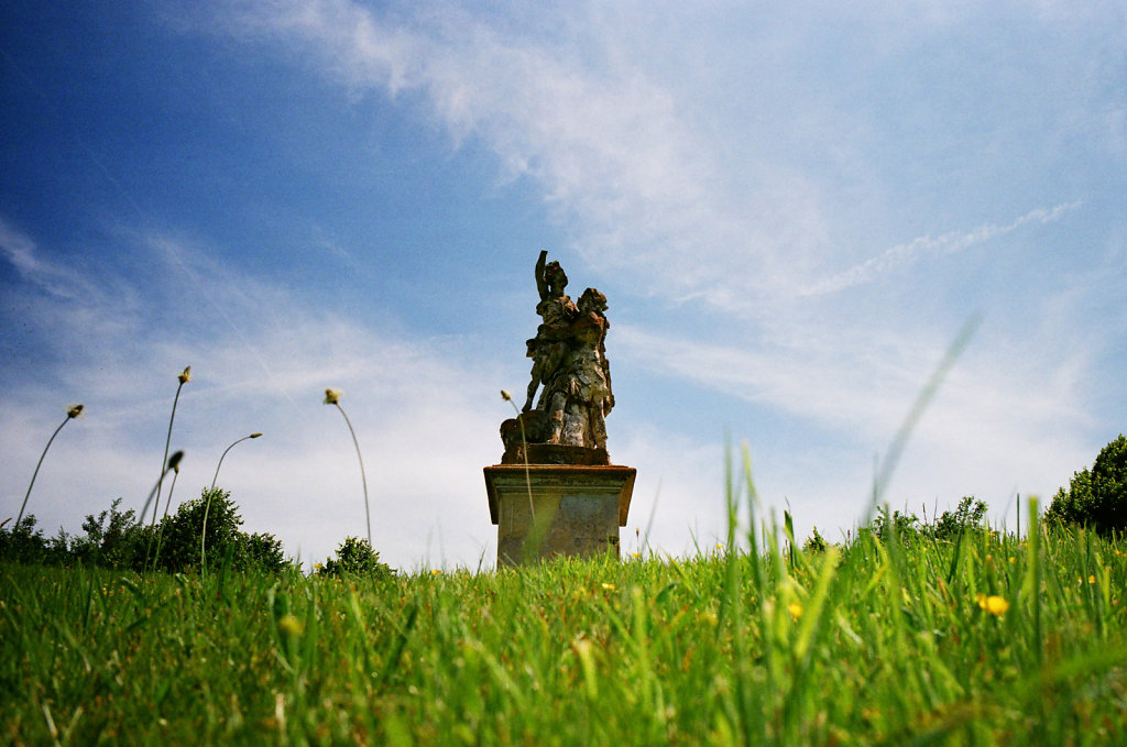 Au milieu de la prairie