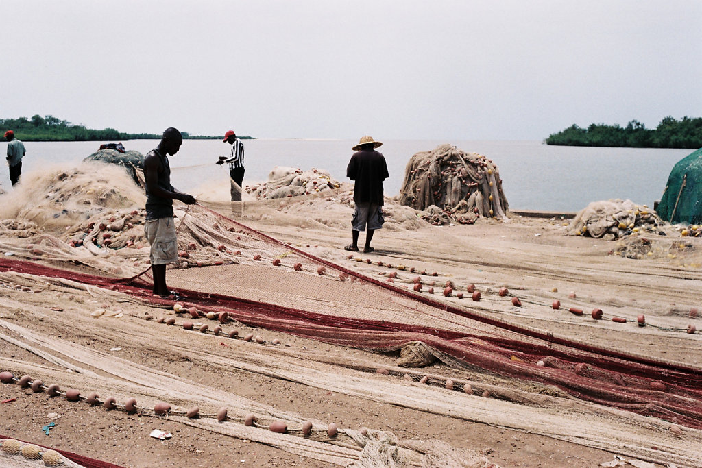 Réparateurs de files de pêche