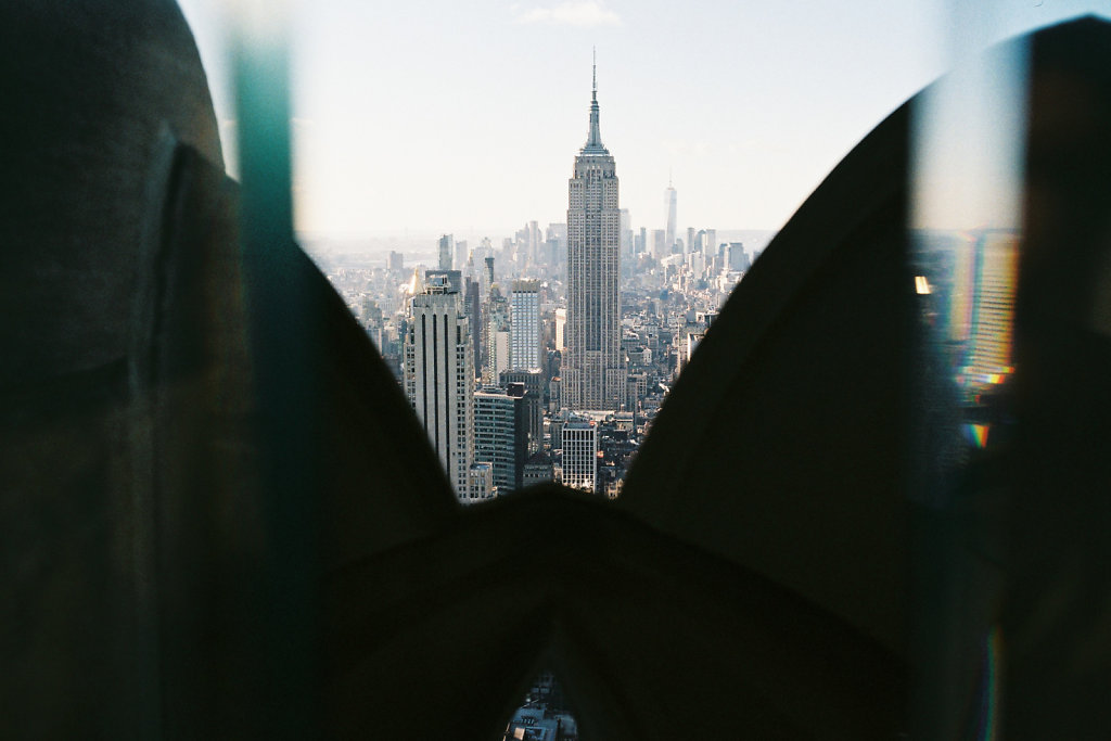 Empire State vu du Top of the Rock